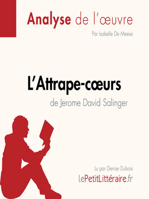 cover image of L'Attrape-cœurs de Jerome David Salinger (Analyse de l'œuvre)